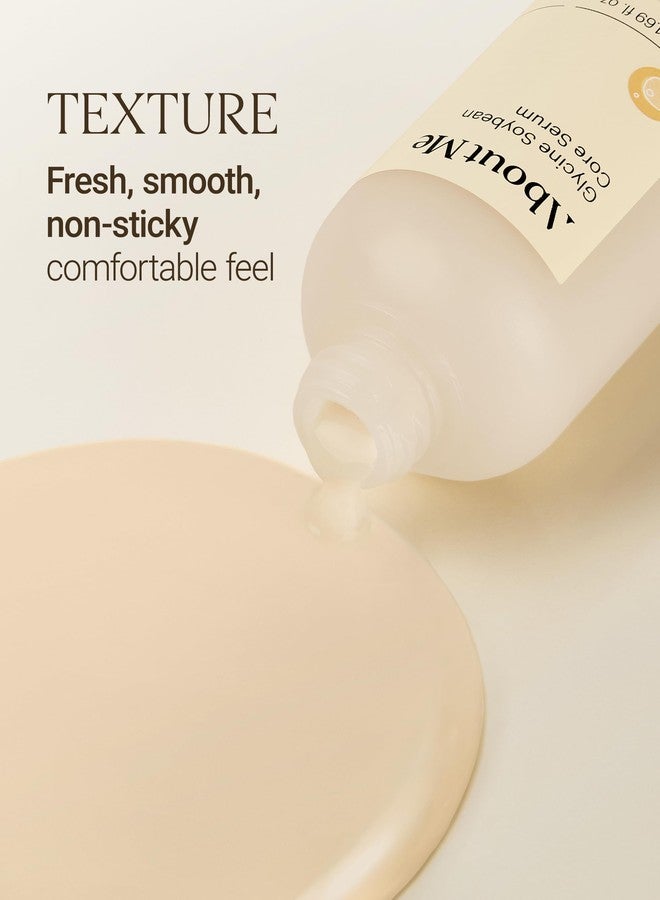 ABOUT ME Glycine Soybean Core Serum – Korean Concentrated Soy Protein Firming Serum for All Skin Types – Daily Strengthening Care with 13 Peptides & Squalane – Korean Skin Care – 1.69oz, 50ml - Image 5